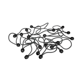 Gumové lano upínací ukončeno s plastovou kuličkou